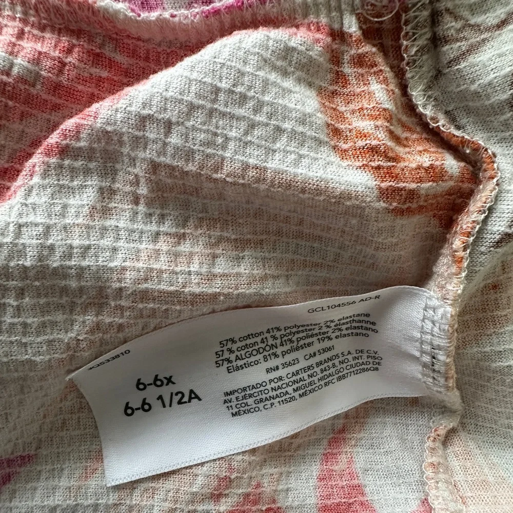 Carter’s Island Tie Back Tiered Dress
